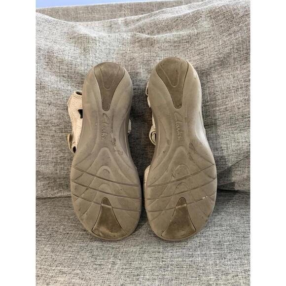 Clarks Saylie Jade Sport Sandals Womens 8.5 Open Toe Casual Strappy Comfort - Picture 7 of 9